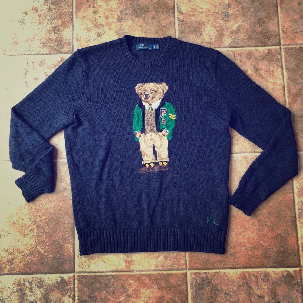 Ralph Lauren Polo bear wool sweater